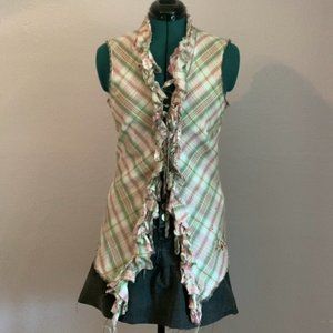 Vintage Diab'less Plaid Tank Top
